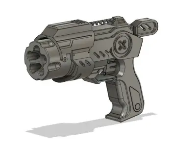 Toy gun 3D model 3D model purchase
