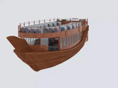 Saudi Sight-seeing Ship 3D model