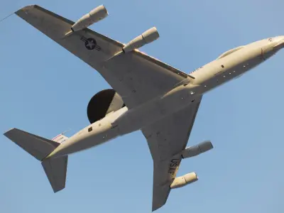 E-3 Sentry AEWC 3D model