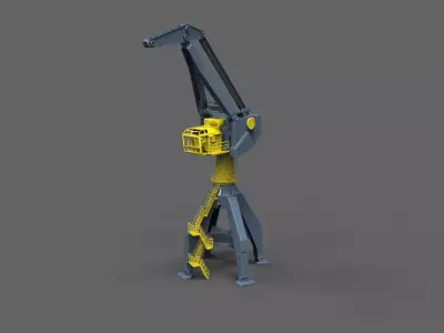 Conversion kit for Playmobil crane 3D print model