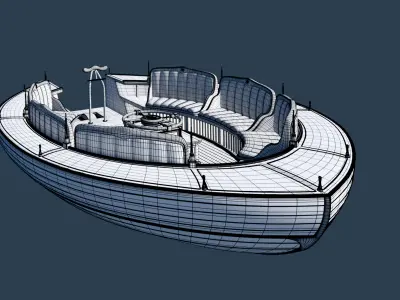 Pedal Boat 3D model
