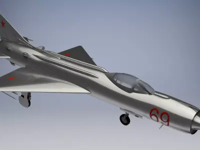 Sukhoi Su-11 3D model