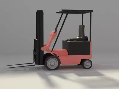 Forklift 3D model get