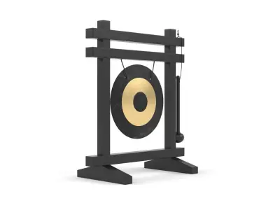 Table Gong 3D model