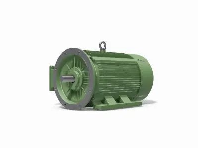 315L B35 Left 4-8 Pole IEC electric motor - 3D CAD model 3D model