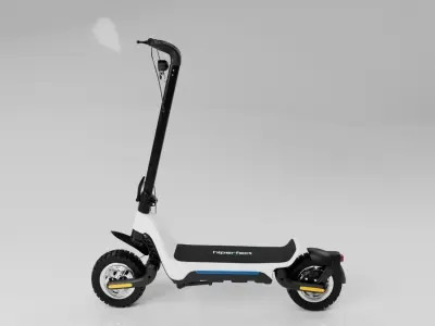 Electric Scooter - Cart type  e-bike 3D model