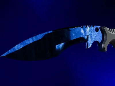 Kukri Knife 3D model