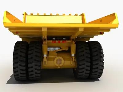 Mining Dump Truck  3D model