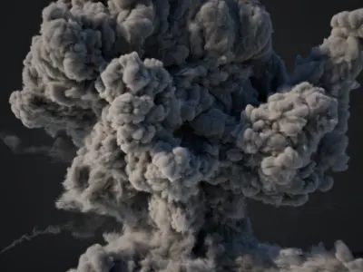 VDB Animated Explosion Pack vol1 Part2