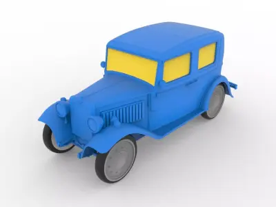 Austin 1932 Classic Car 3D print model