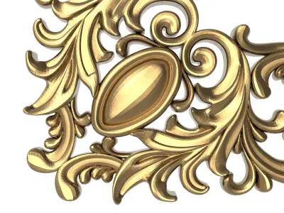  decorative pattern ready for 3D printing 3D print model