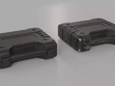 Small Case Low-poly 3D model