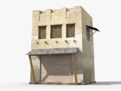 Arab x15 Low-poly 3D model