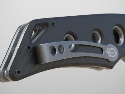 Gerber Remix Tactical Knife 3D model