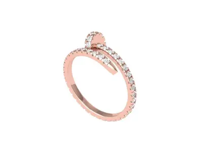Wedding Ring  3D print model 174