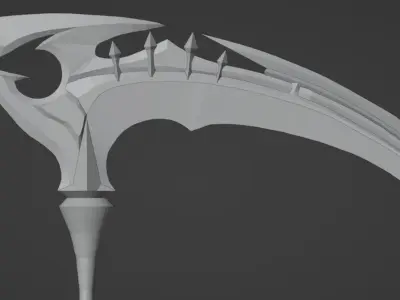 Scythe 3D model get