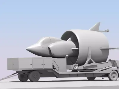 SNECMA C-450 3D print model