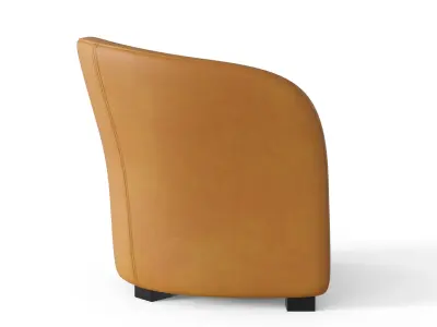 Armchair A-175 Low-poly 3D model