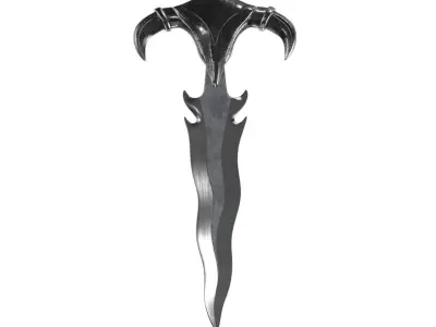 Dagger Fantasy 4 3D model