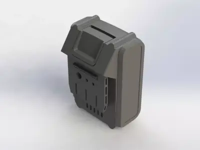 Bateria 12V Battery 3D model