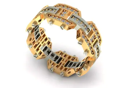 men ring 401006 3D print model