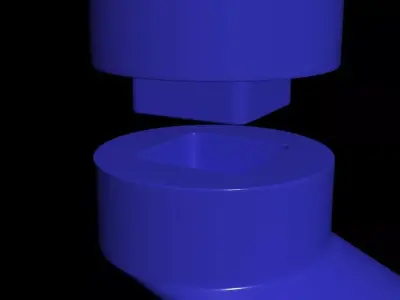 Modular Hobby Crankshaft - Concept 3D print model