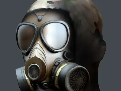 Helmet 3d model military combat Military Low-poly 3D model order
