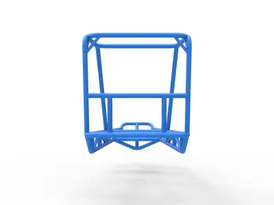 Frame for water pumper Sand buggy Scale 1 to 25 3D print model