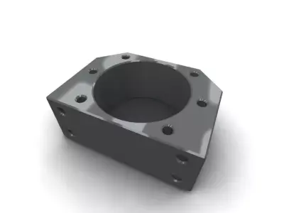 DSG50H metal piece 3D model