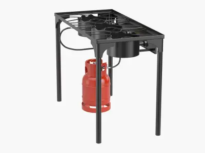 Camp Stove 2 3D model