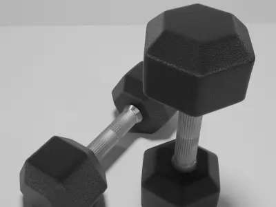 Dumbell dumbbells - dumbbells 3D model