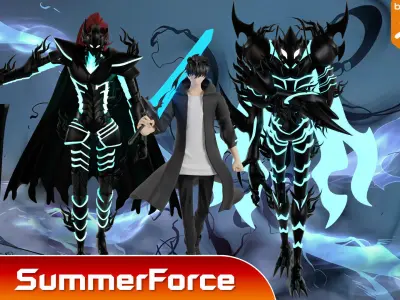 Igris Shadow - Solo leveling 3D model