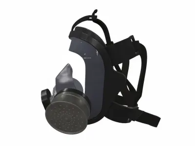Gas Mask 05 3D model