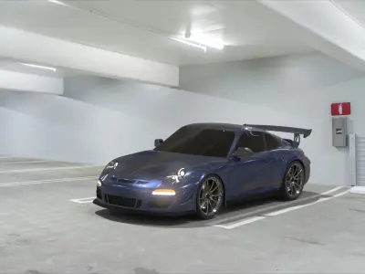 Porsche 911 GT3 RS Free 3D model by mechanicalanthony