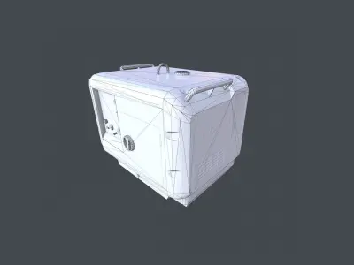 PBR generator nipor Low-poly 3D model