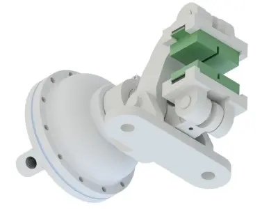 PNEUMATIC DISC BRAKE 3D model