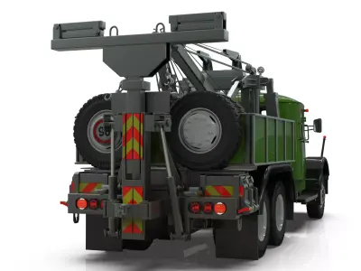 Tatra 141 Heavy Wrecker with Holmes 850  and Underlift 3D print model