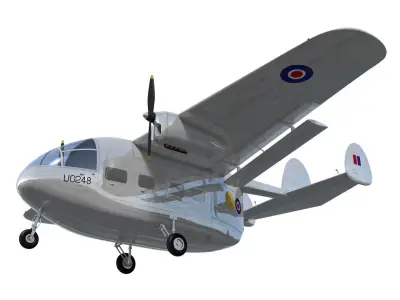 Miles Aerovan 3D model purchase