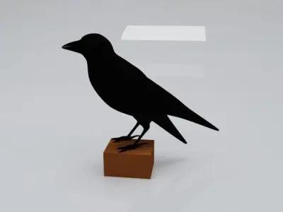 Crow  model 3D model