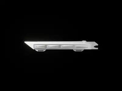 Hidden Blade and Bow 3D model