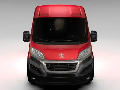 Peugeot Boxer Van L1H2 2017 3D model