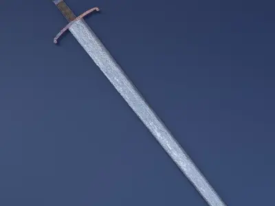sword 3D model 14