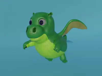 Dragon Free 3D model purchase