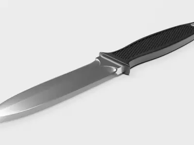 Modern dagger 3D model