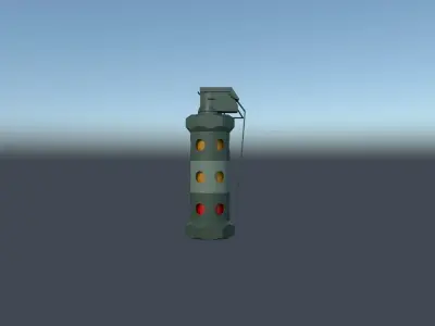 I-84 Stun Grenade Low-poly 3D model