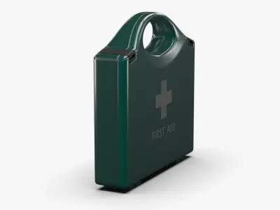 First Aid Box 3D model