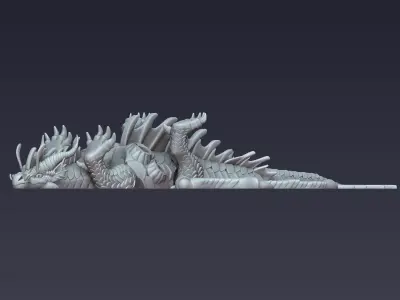 SeaWing SilkWing Hybrid Dragon STL  3D print model
