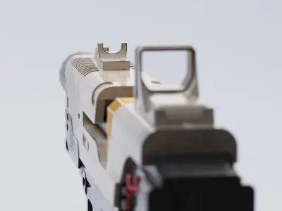 Handgun - Realistic Firearm  3D model