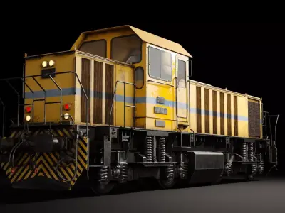 DHS131 locomotive 3D model