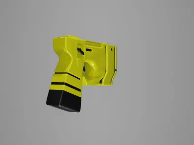 Taser x2 for police security or game assets Low-poly 3D model